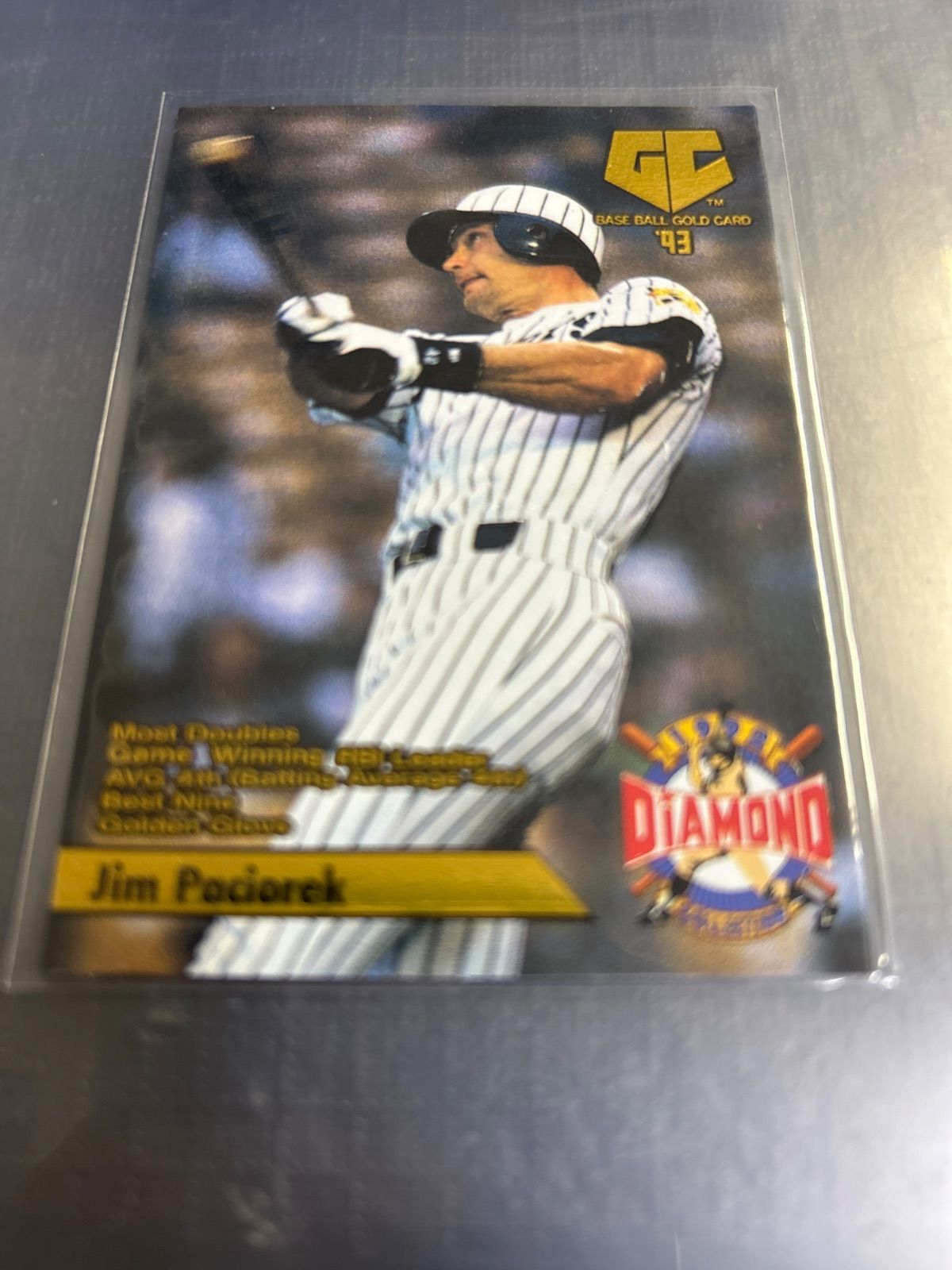 1993 カネボウゴールド プロ野球カード ジムパチョレック 阪神