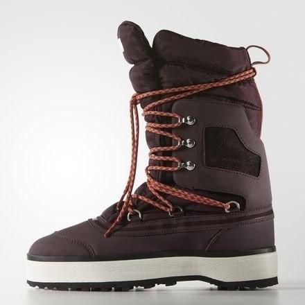 アディダスオリジナルス adidas Originals ウィンターブーツ byステラマッカートニー B25139 ポムグラナイト 23.5cm