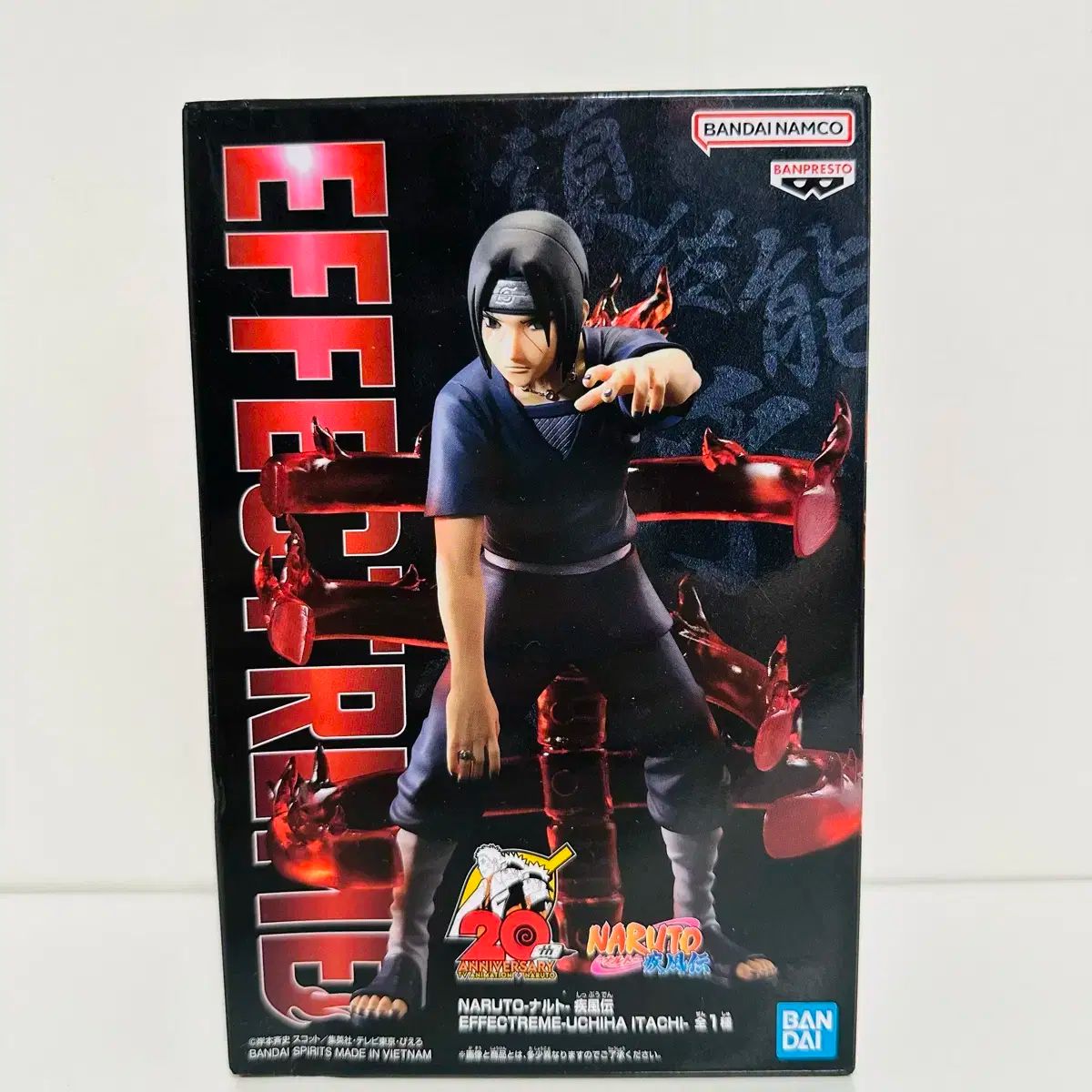 雷市場（ポンジャン）商品韓国直送】 未開封 NARUTO -ナルト- BANPRESTO(バンプレスト) EFFECTREME うちは イタチ  フィギュア - バーゲンセール