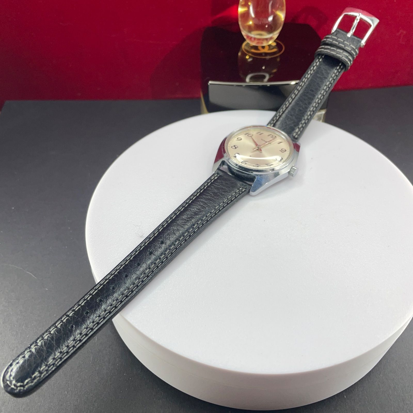 デッドストック 未使用品 70s SEIKO トモニー 手巻 日本製 腕時計 デッドストック 未使用品 70s SEIKO トモニー 手巻 日本製