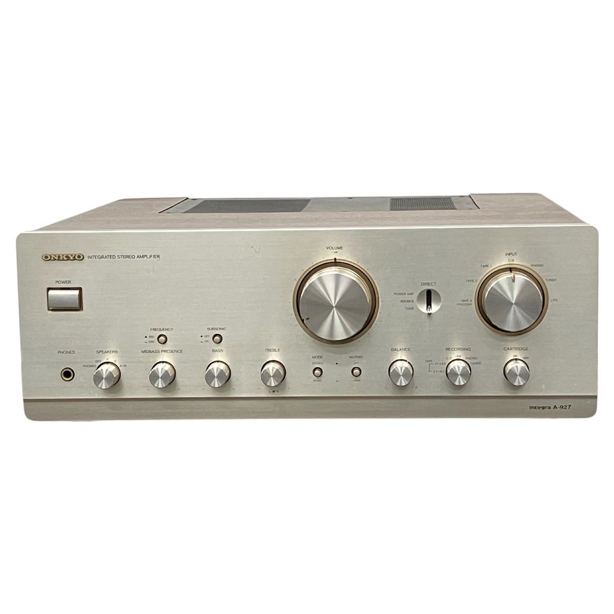 ONKYO オンキョー Integra A-927 プリメインアンプ アンプ 音響 ONKYO オンキョー Integra A-927 プリメインアンプ アンプ 音響