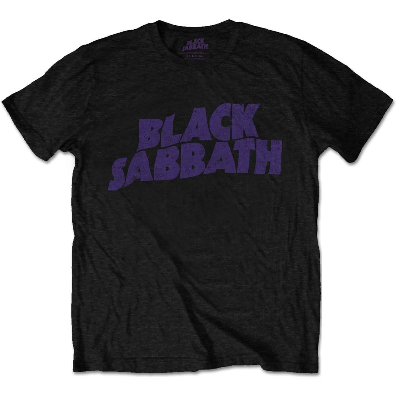 【公式新品】BLACK SABBATH - WAVY LOGO VINTAGE ブラックサバスTシャツ