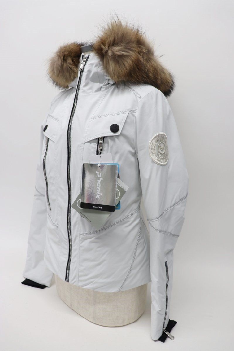 Phenix フェニックス レディース ネックウォーマー付きスキージャケット 6 36 オフホワイト R 2510-123