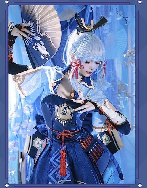 綾華 コスプレ衣装原神ロールプレイングセット