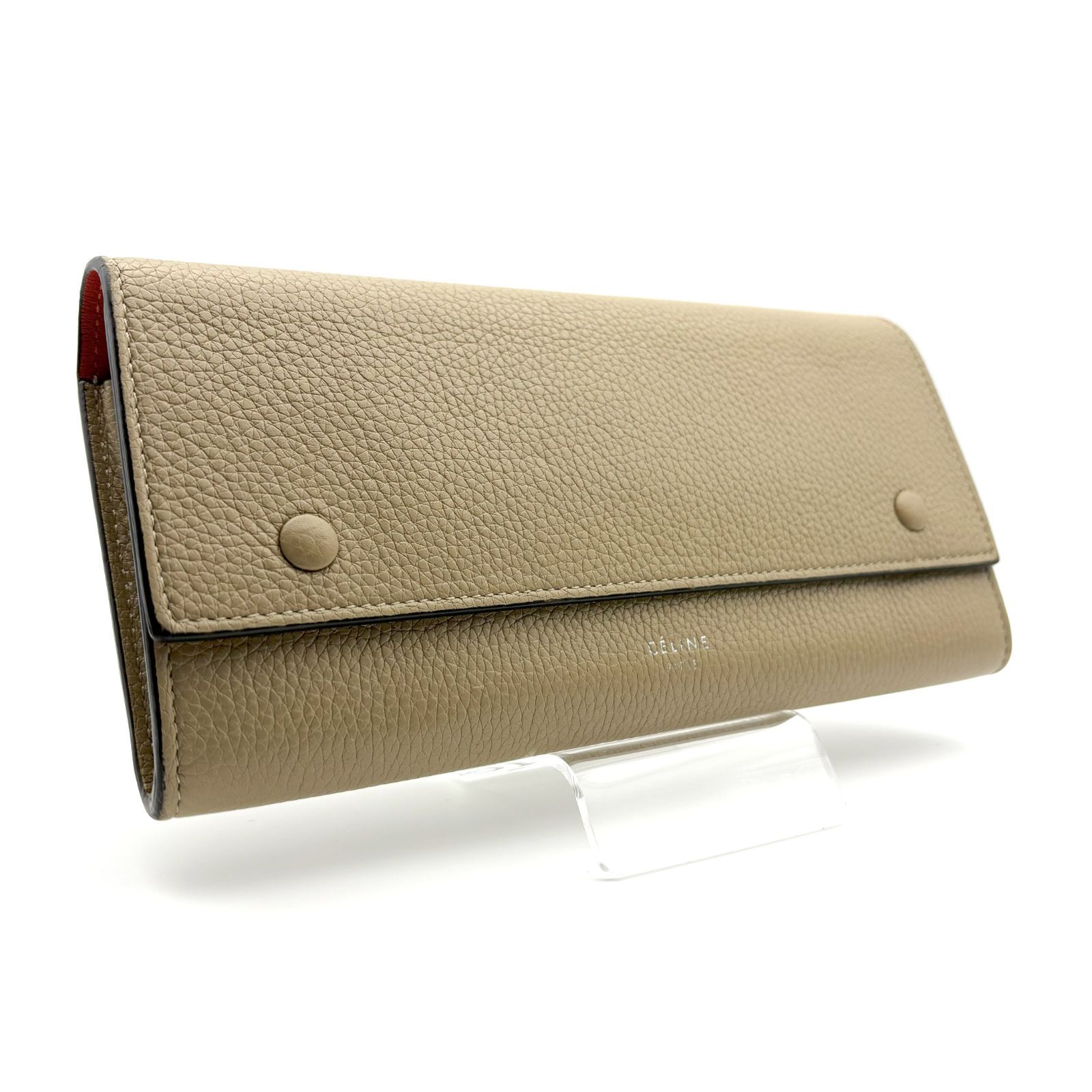 極美品✨️CELINE ラージフラップマルチファンクション バイカラー 長財布 Amazon.co.jp: [セリーヌ] Wホック 長財布 バイカラー ラージフラップ