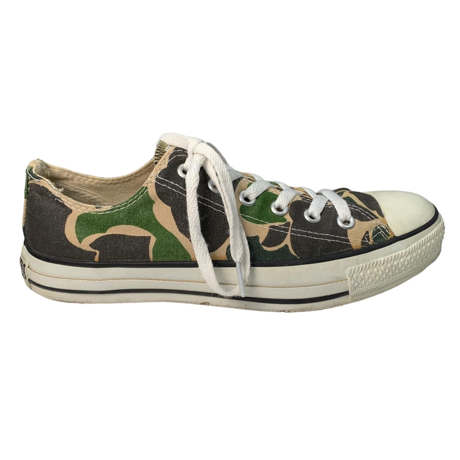 コンバース ALL STAR 26.5センチ カモフラ緑 新品未使用 CONVERSE 迷彩ALL STAR 26.5cm - メルカリ