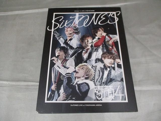 中古品 】 SixTONES 素顔4 SixTONES LIVE at YOKOHAMA ARENA