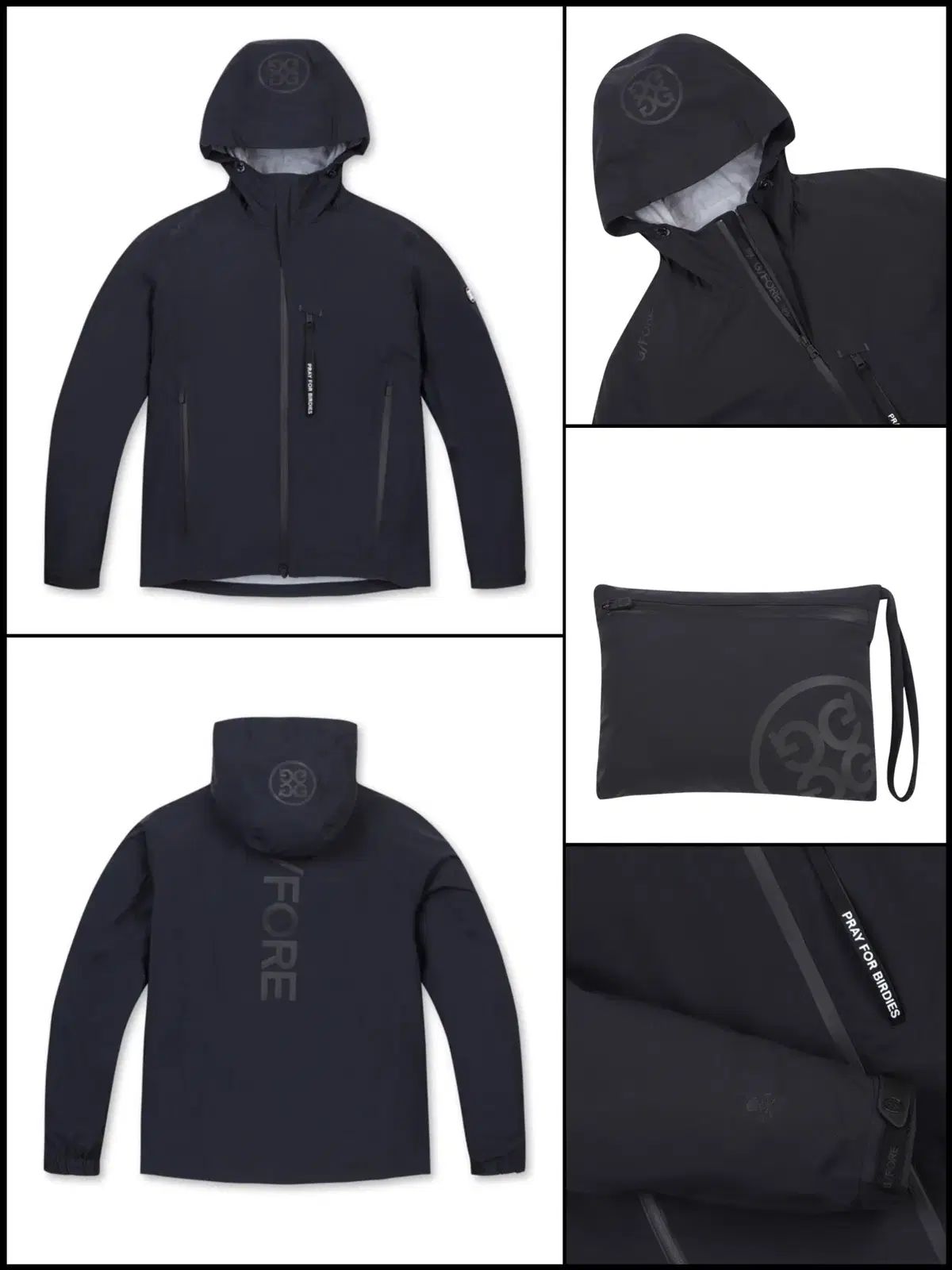 メンズゴルフウェア ジーフォア 防水 防風 ジャケット 3 남상의017