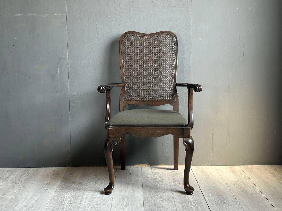 USビンテージ アームチェア 猫脚 クラシカル アメリカン