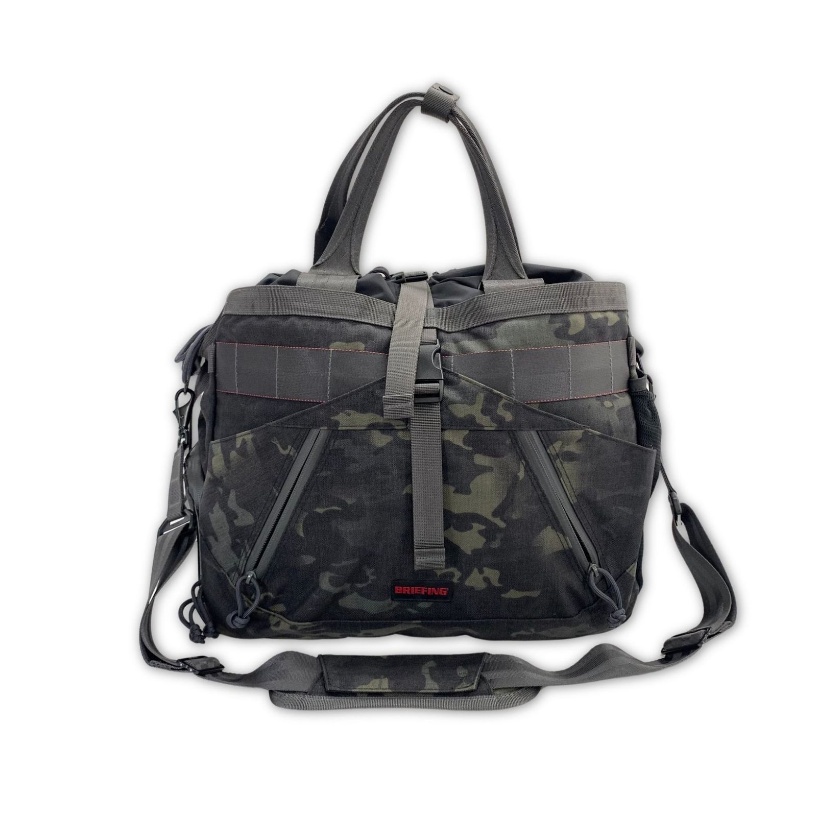 【極美品✨】　BRIEFING ブリーフィング　ボストンバッグ 迷彩　カモフラ 良品・希少！】BRIEFING カモフラ ショルダーポーチ