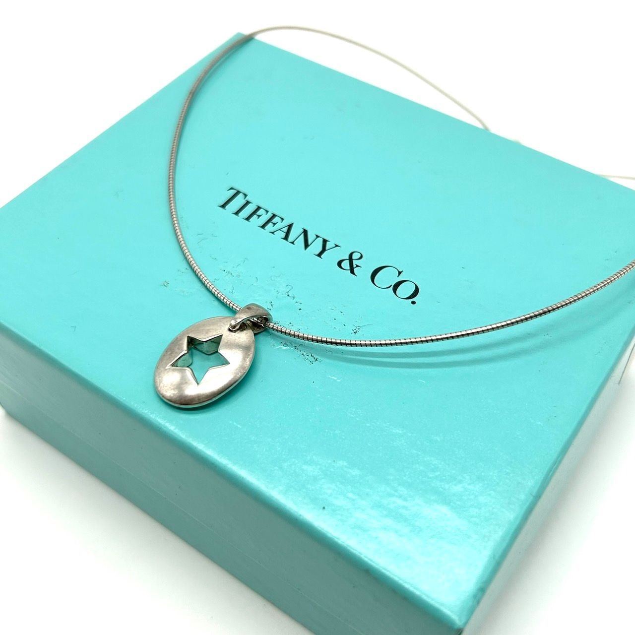 ☆TIFFANY & Co ティファニー チョーカー ネックレス シルバー925