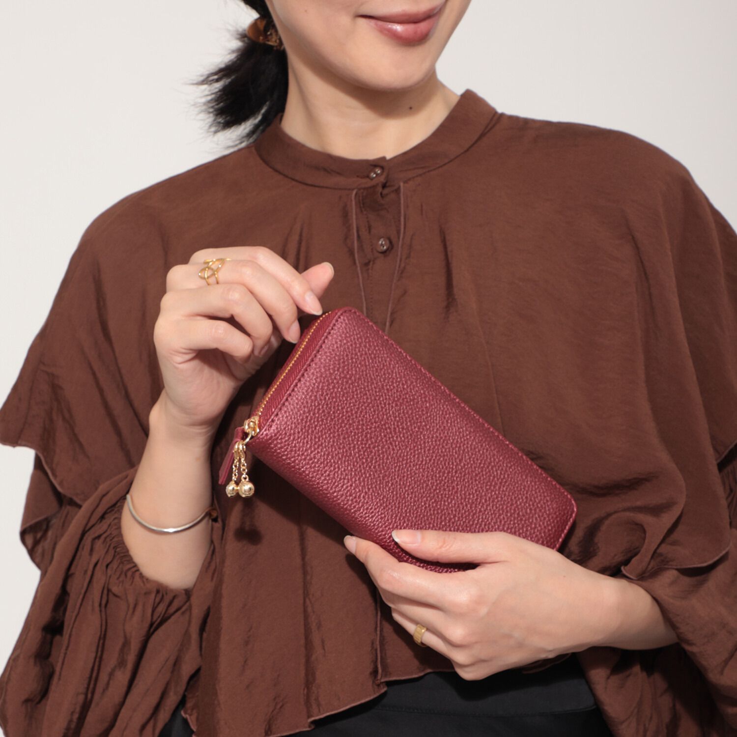 セブンテンバイミホカワヒト　サイドリボンジレワンピース　S サイドリボンジレワンピース(オフホワイト) - seventen