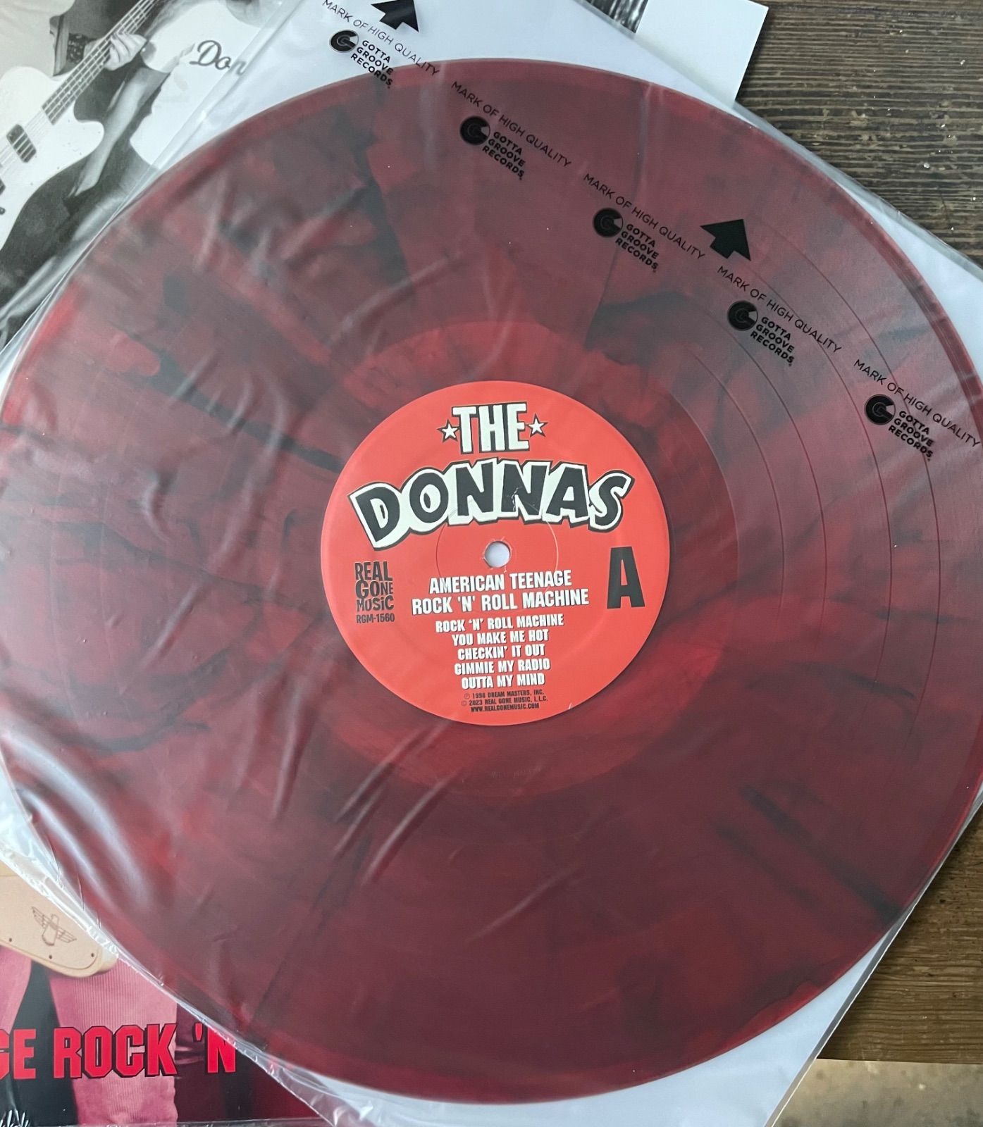 THE DONNAS AMERICAN TEENAGE ROCK 