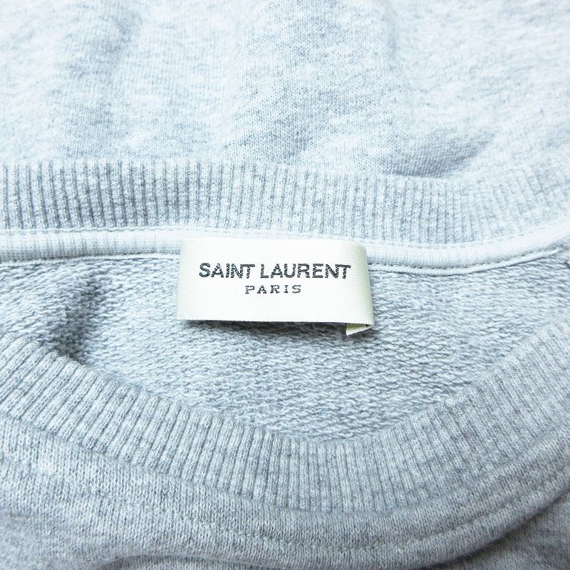 14SS サンローラン Saint Laurent スウェット トレーナー プルオーバー 
