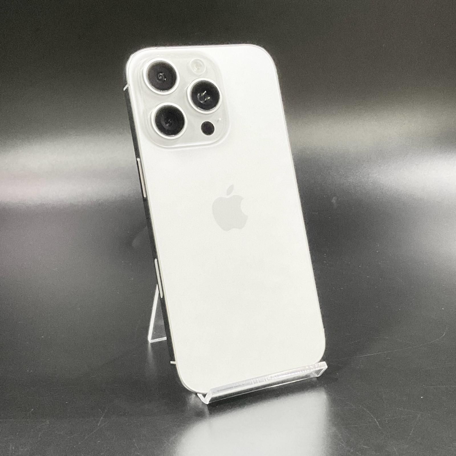 iPhone 16 Pro 128GB ホワイトチタニウム SIMフリー 動作確認済