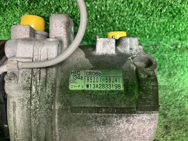 パレット MK21S エアコンコンプレッサー X 4WD カルソニック 95201-58J41 95200-58J44 Z7T