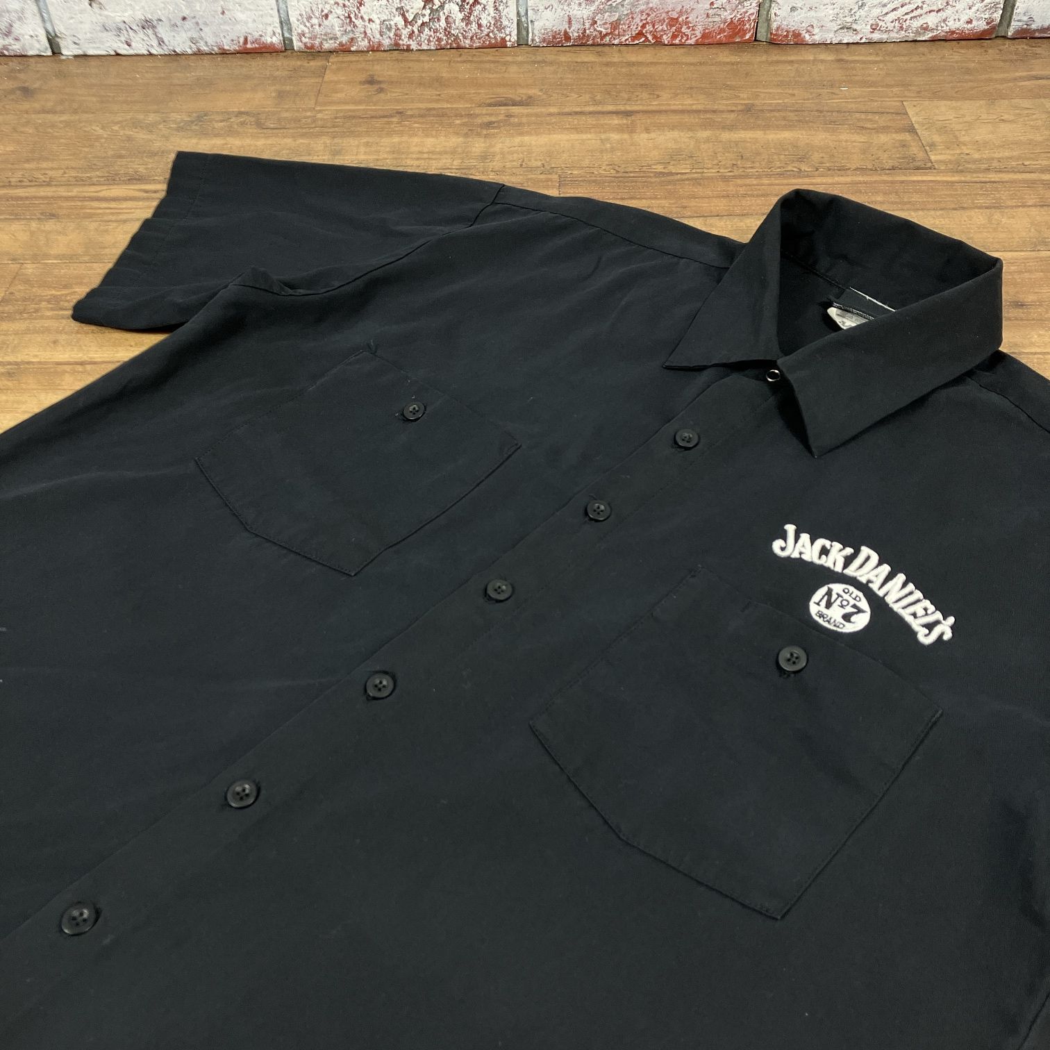 Jack Daniel's ブラック 半袖シャツ L Jack Daniel's ブラック 半袖シャツ L