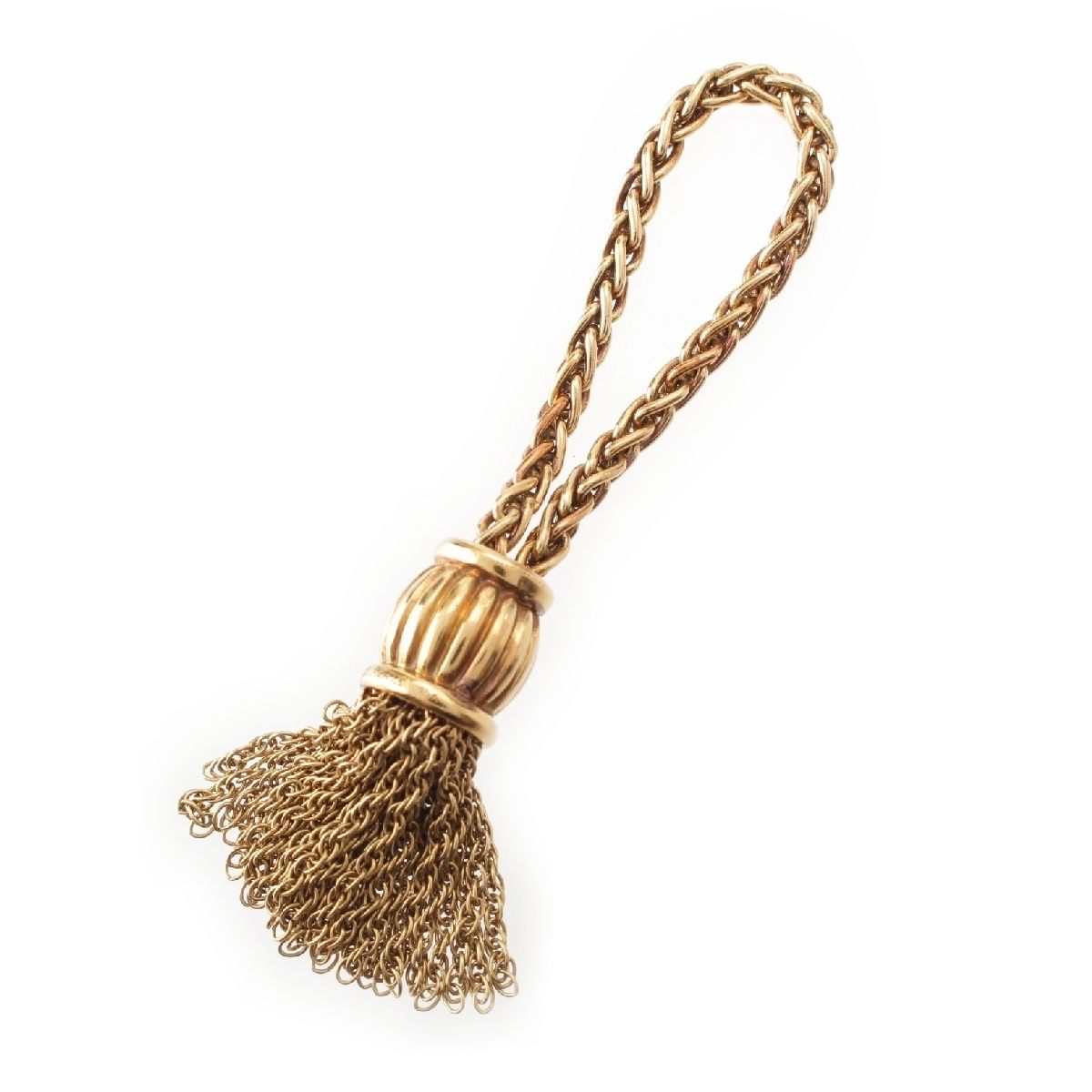 エルメス　hermes ヴィンテージ　vintage 　タッセル　チャーム 60s Hermes Charm vintage 18K エルメス チャーム タッセル フリンジ