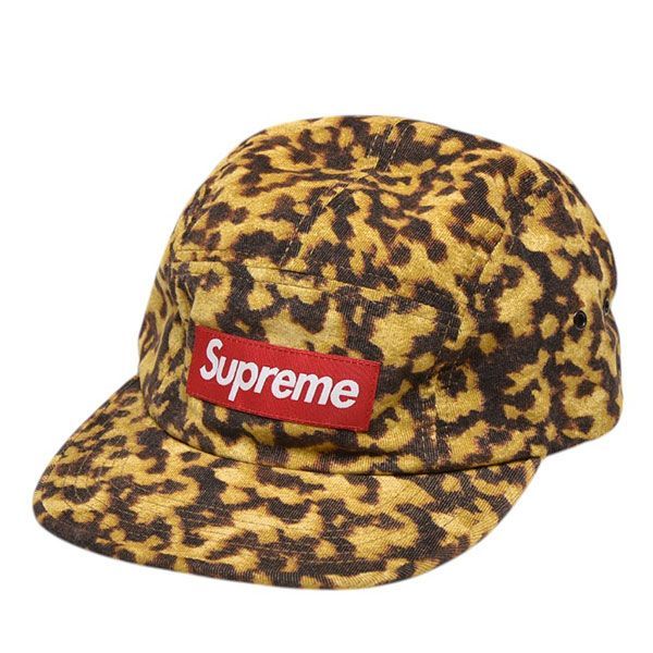 Supreme シュプリーム 2014AW Liberty Cord Camp Cap レオパード柄キャンプキャップ 8054000205561