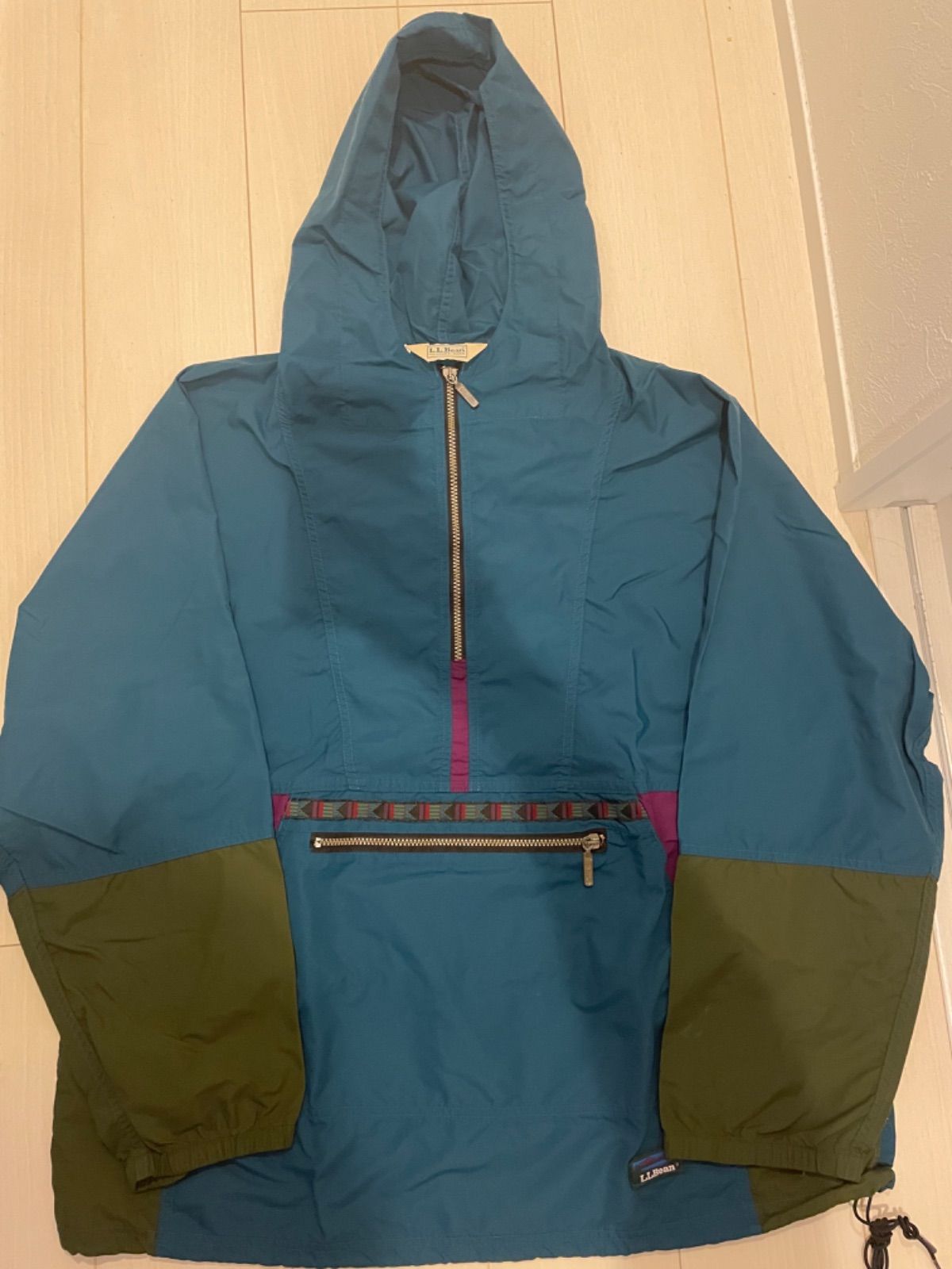 USA製 80s～90s L.L.Bean アノラックパーカー - メルカリ