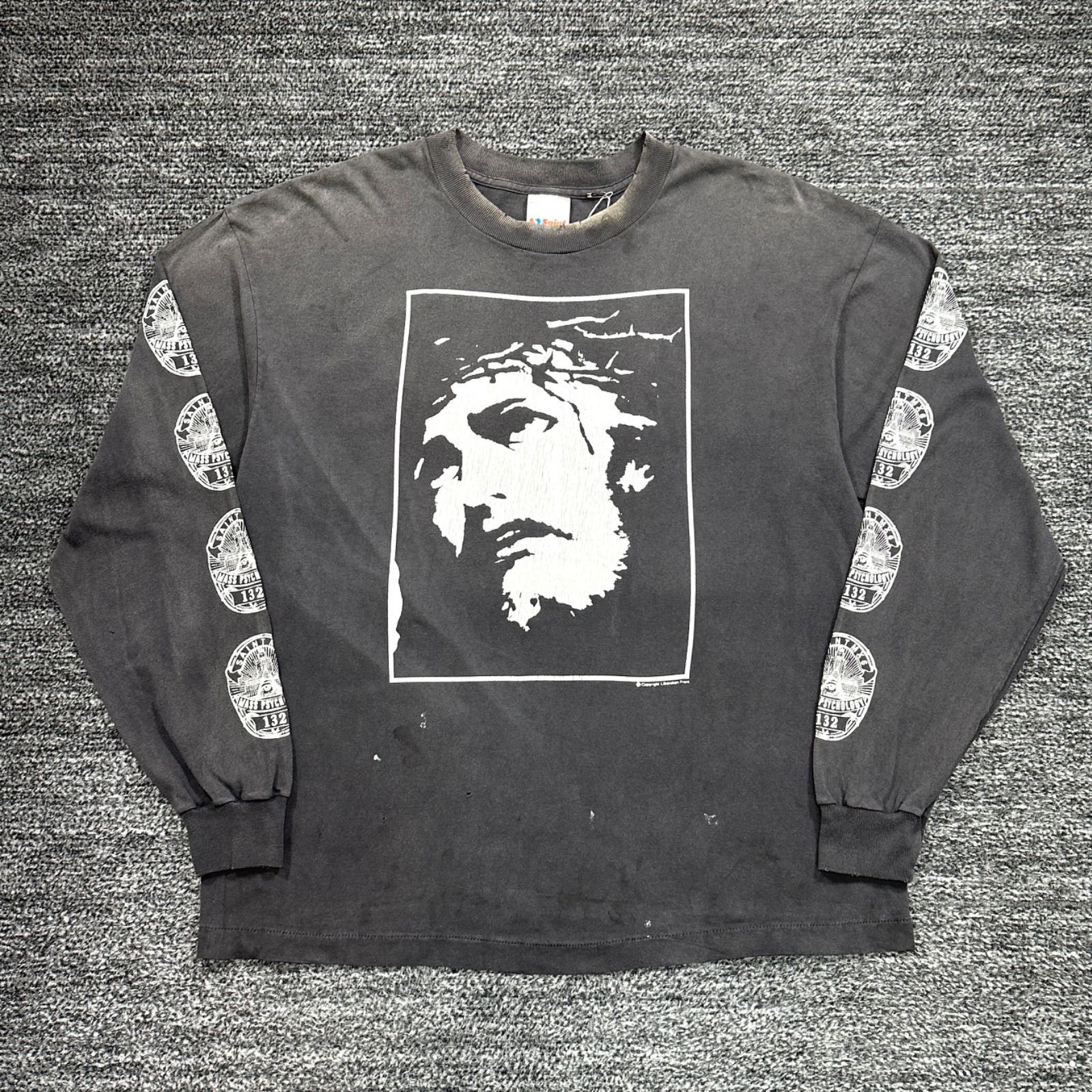 未使用品 Saint Mxxxxxx LOVE SAINT LS TEE SM-HR8-0000-033 L