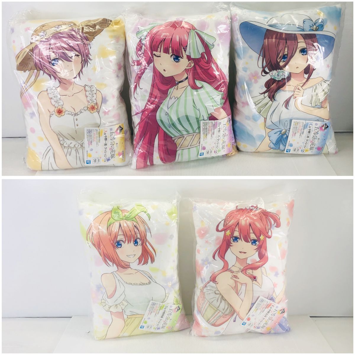 未開封】 五等分の花嫁 一番くじ クッション まとめ - メルカリ