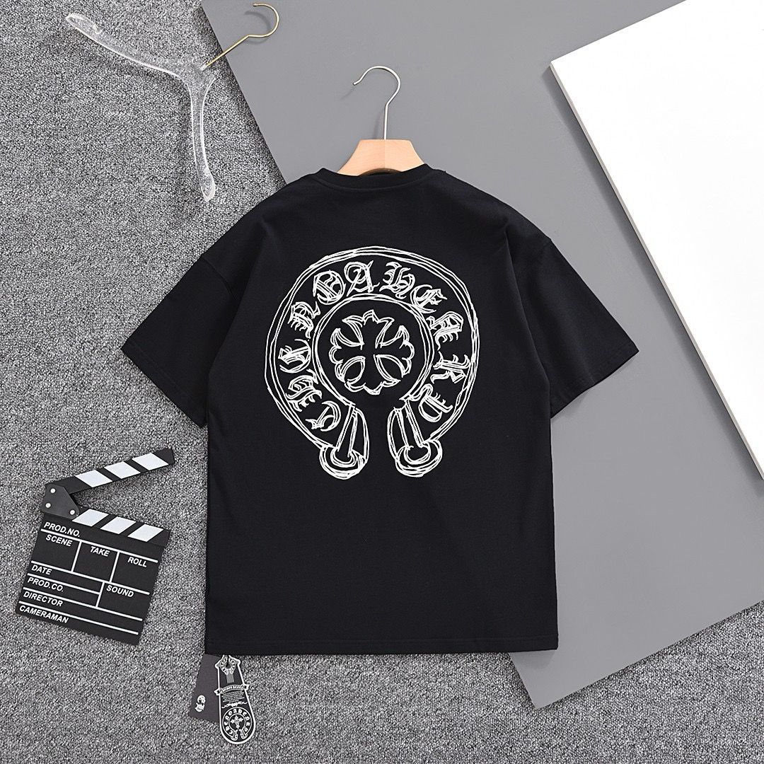 新品 Chrome Hearts | クロムハーツ 半袖 Ｔシャツ カットソー ホワイト ブラック