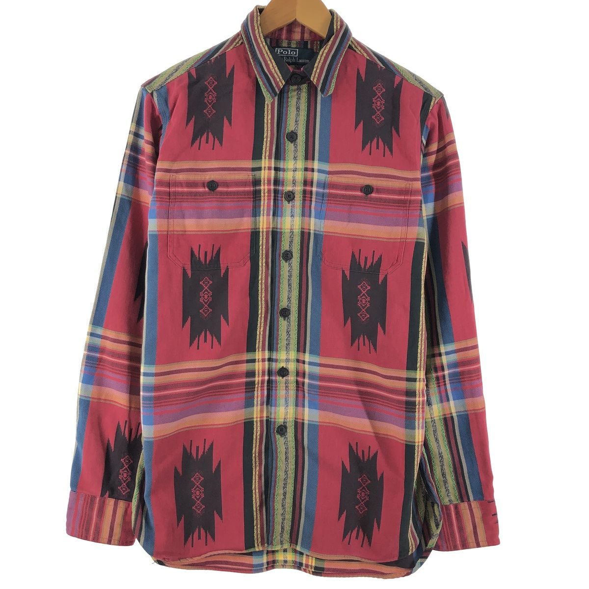 古着 ラルフローレン Ralph Lauren POLO by Ralph Lauren 総柄 