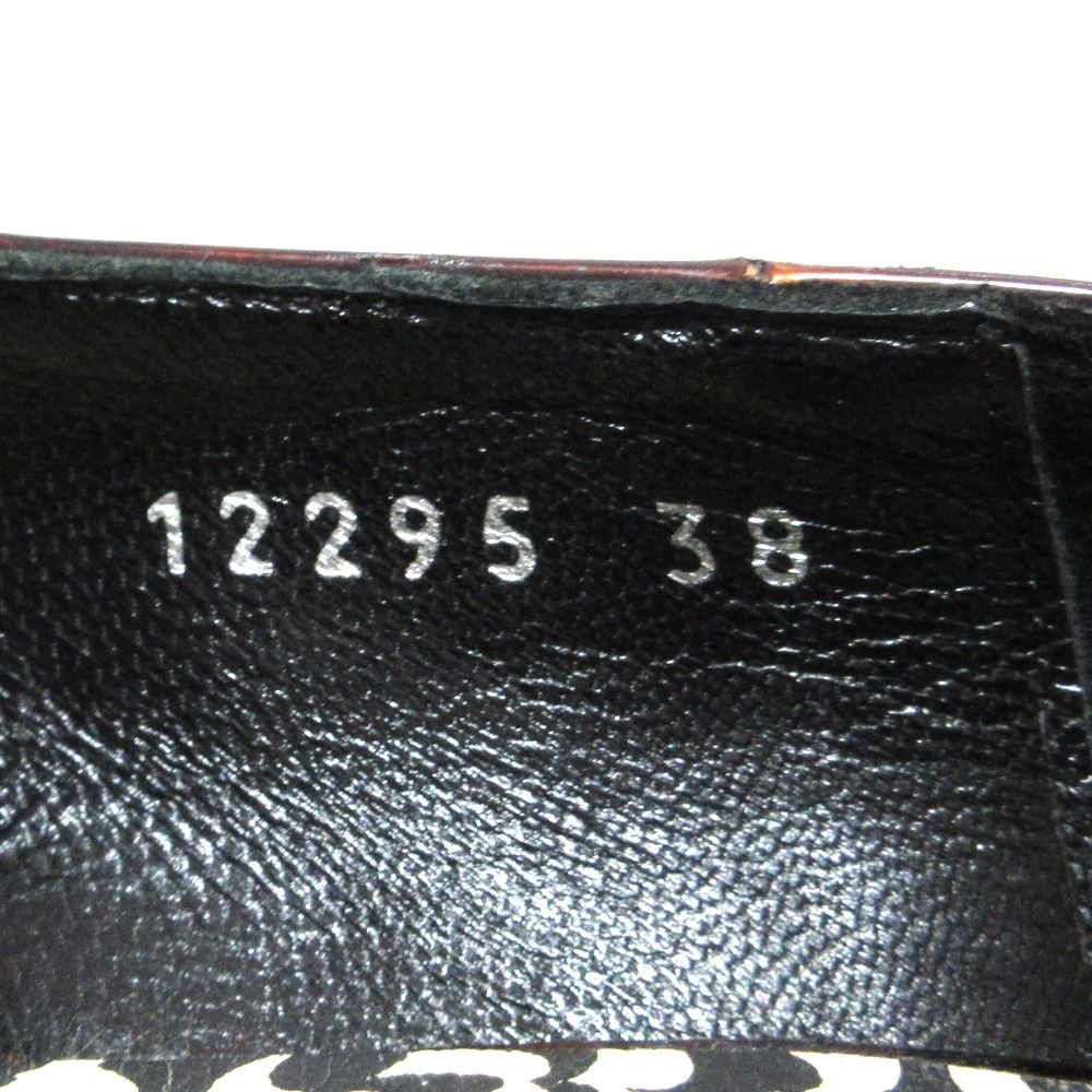 美品 DRIES VAN NOTEN ドリスヴァンノッテン レオパード柄 チャンキー  