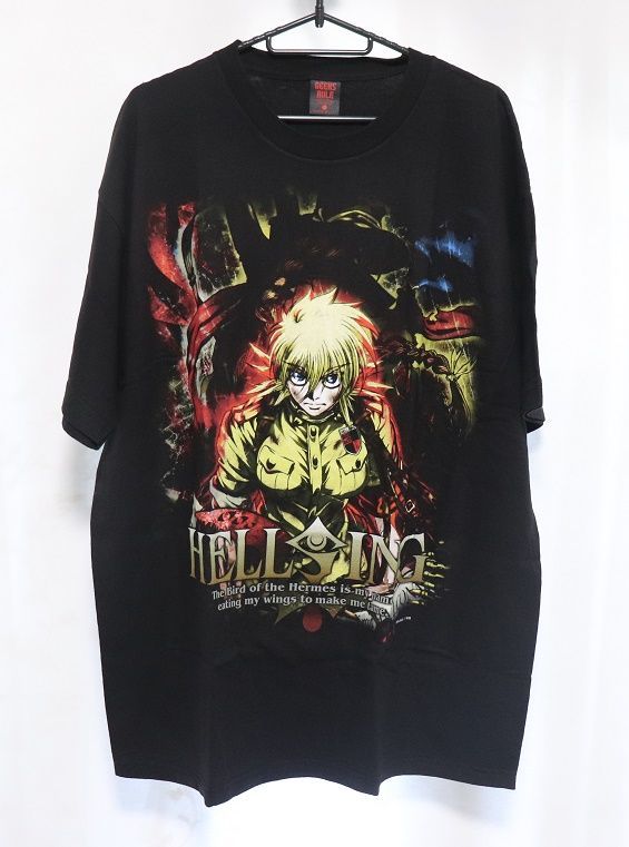 HELLSING　セラス・ヴィクトリア×GEEKS RULE Tシャツ　L 新品HELLSINGセラス・ヴィクトリア×GEEKS RULE TシャツXLシルク