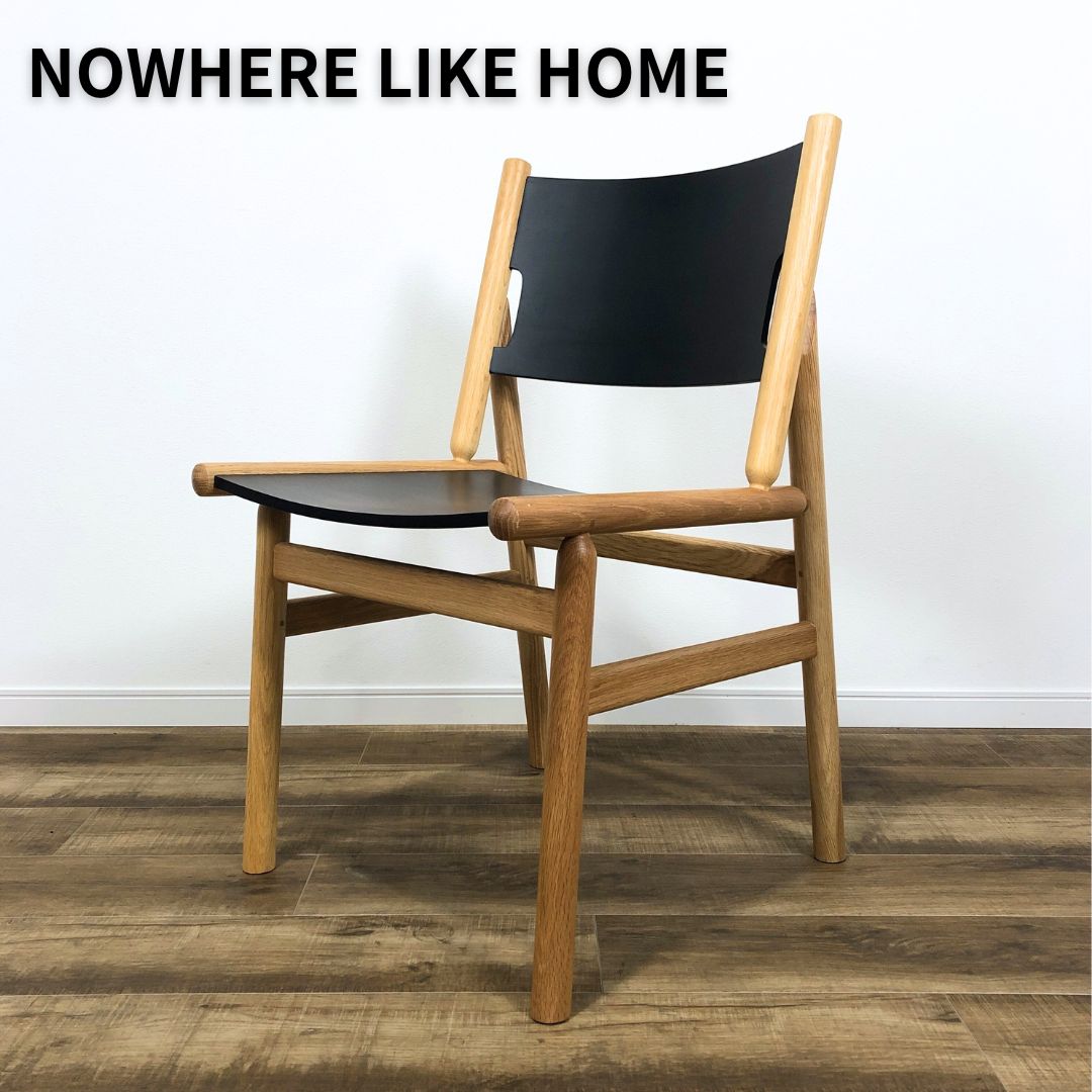  NOWHERE LIKE HOME Dining Chair FIKA Ⅱ Oak / Black 関家具 ダイニングチェア
