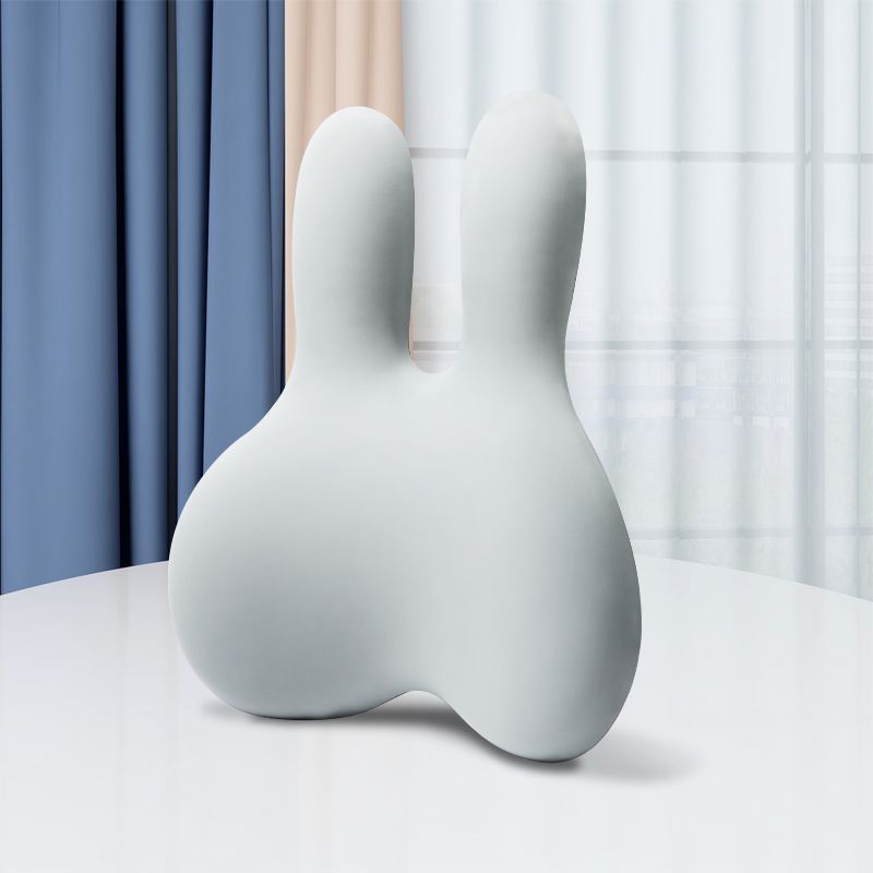 【新品、未使用】Gadeel 腰痛クッション 低反発 背もたれクッション 人間工学 通気性 かわいいリラックスクッション 取付バンド調節可能 カバー洗える 使用場所 オフィス/車中/自宅/プレゼン