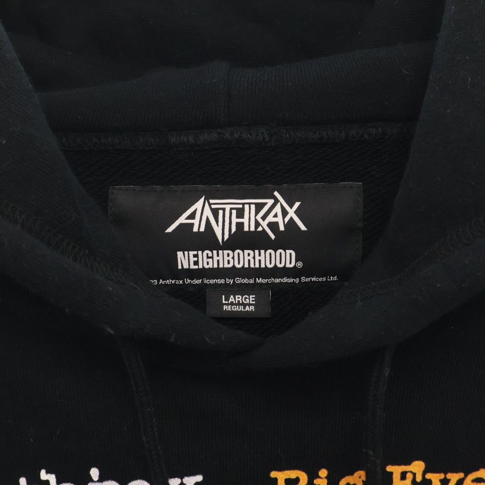 NEIGHBORHOOD (ネイバーフッド) 23AW × ANTHRAX アンスラックス ロゴ