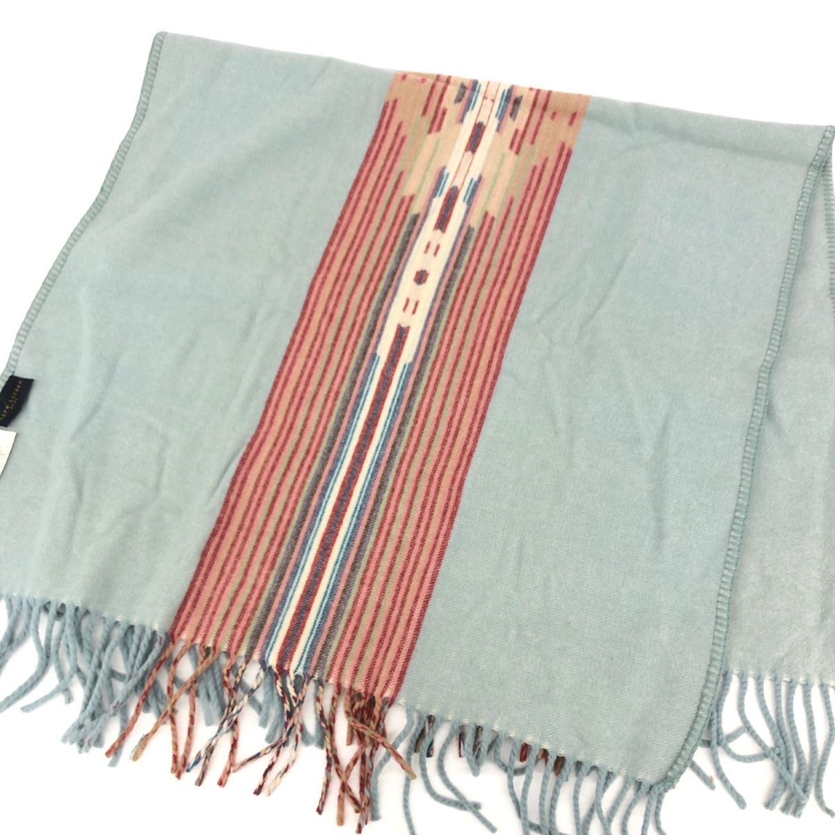 RALPH LAUREN HOME ラルフローレンホーム ひざ掛け ネイティブ柄 ブルー レディース 241011011306