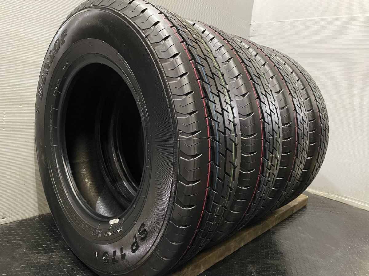 新車外し 2023年製 DUNLOP SP175N 195/80R15 107/105N LT 15インチ 夏