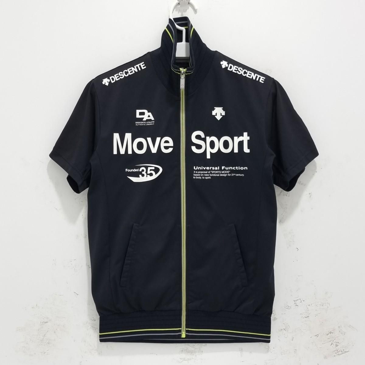 【雷市場（ポンジャン）商品韓国直送】DESCENTE(デサント) メンズ ジップアップ ジャージ トラックトップス ジャケット 半袖 トレーナー M 95