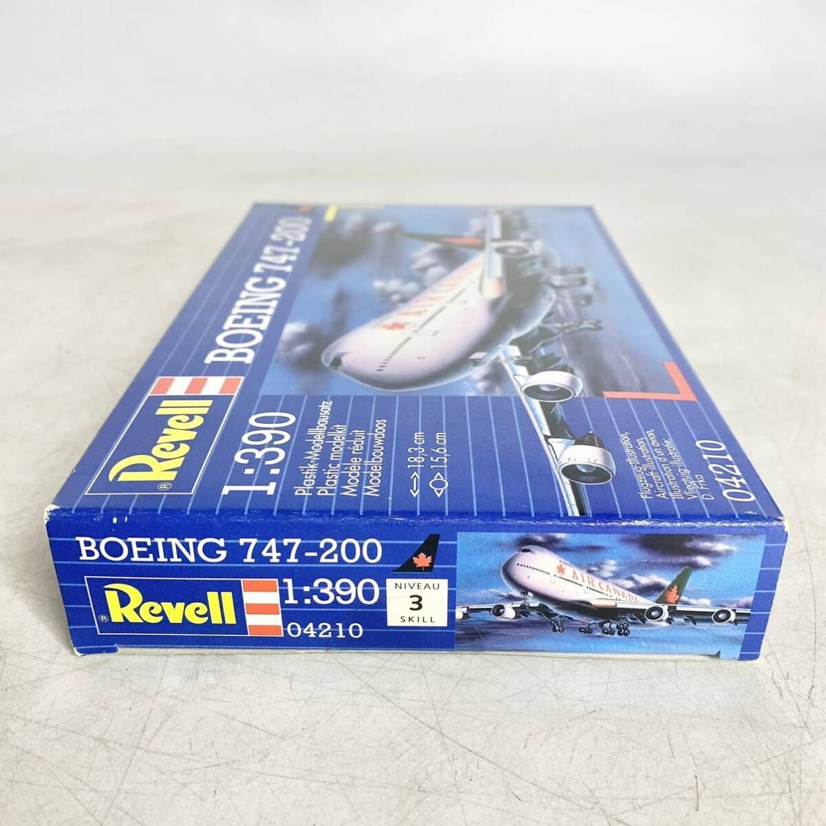 未組立 Revell レベル 1/390 ボーイング BOEING 747-200 プラモデル