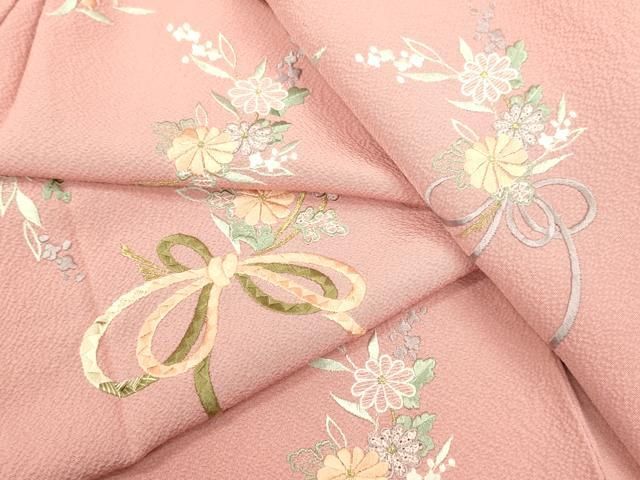 はらぺこあおむし様［3417］訪問着 中国三大刺繍 汕頭刺繍 スワトウ正絹着物袷 平和屋着物▽中国三大刺繍 スワトウ刺繍 汕頭刺繍 総刺繍 訪問着