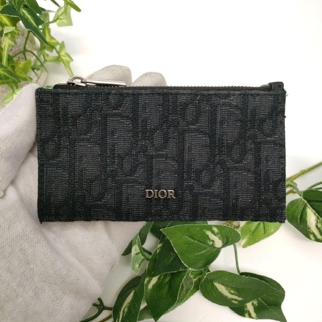 ディオール フラグメントケース コインカードホルダー オブリーク ギャラクシー