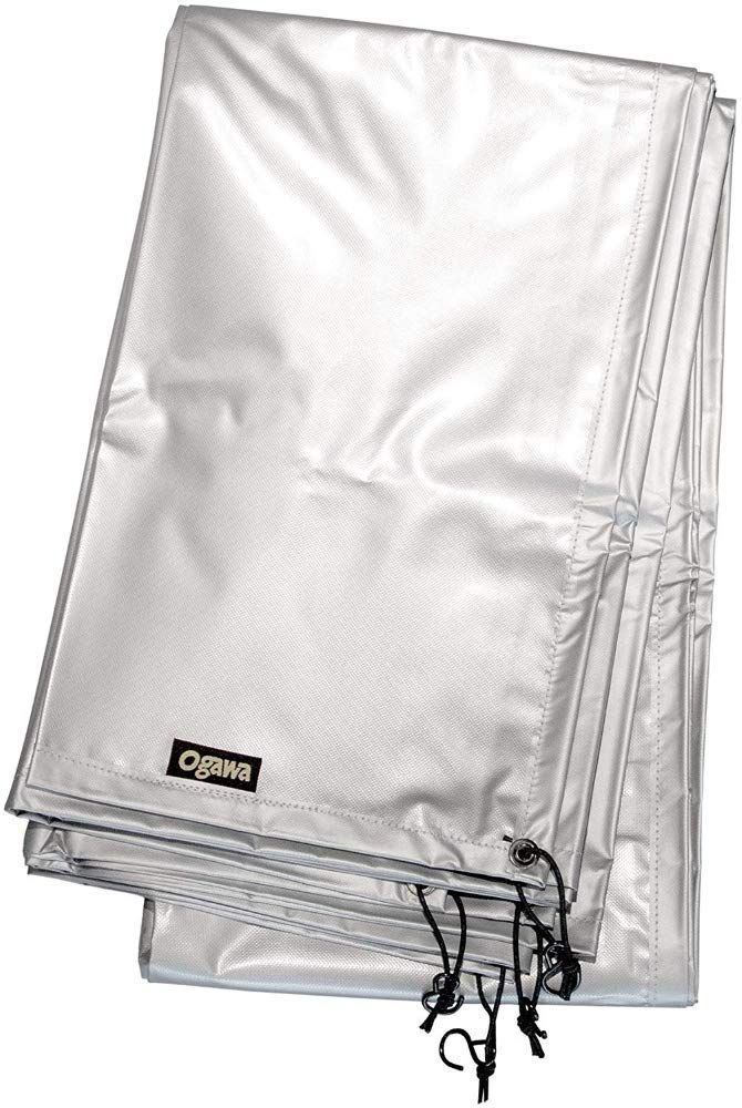 数量 シルバー ライトグレー PVCマルチシート テントシート キャンプ アウトドア ogawa オガワ
