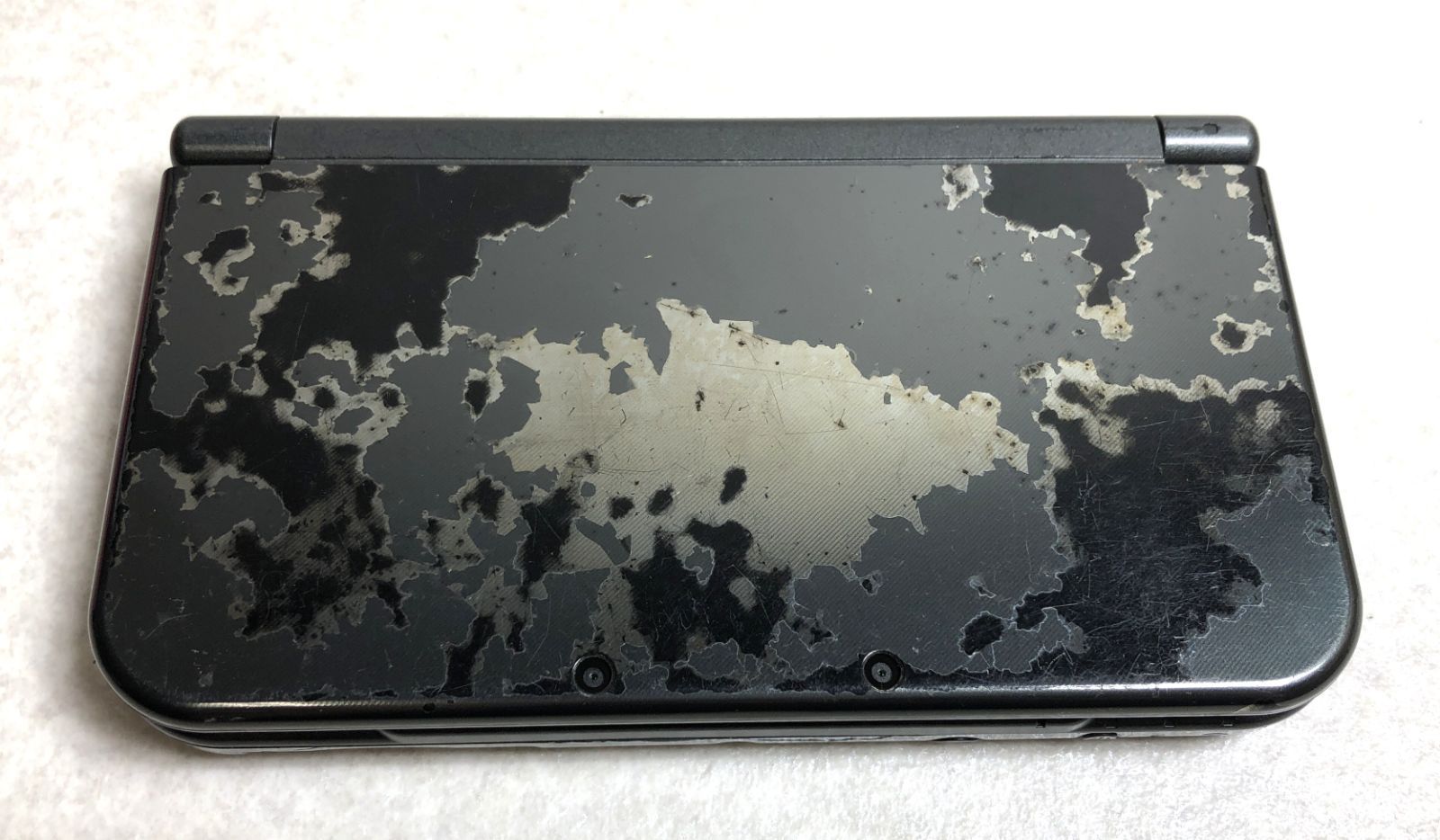 DH764】ジャンク New 3DS LL 本体 メタリックブラック DH764】ジャンク New 3DS LL 本体 メタリックブラック