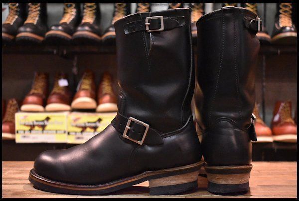 RED WING エンジニアブーツ レア PT99刺繍タグ 良品 レッドウイング