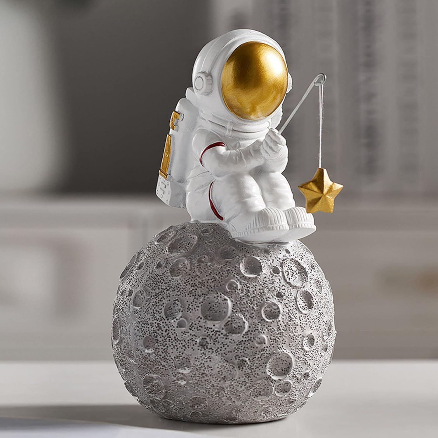 宇宙飛行士 置物 グッズ 星を釣る人 小さな装飾品 宇宙 diy 星々