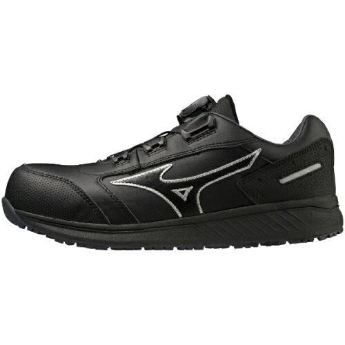2営業日で発送 MIZUNO ミズノ ミズノ プロテクティブスニーカー オールマイティ SU51L BOA ブラックXシルバー 270 F1GA231709270 7217