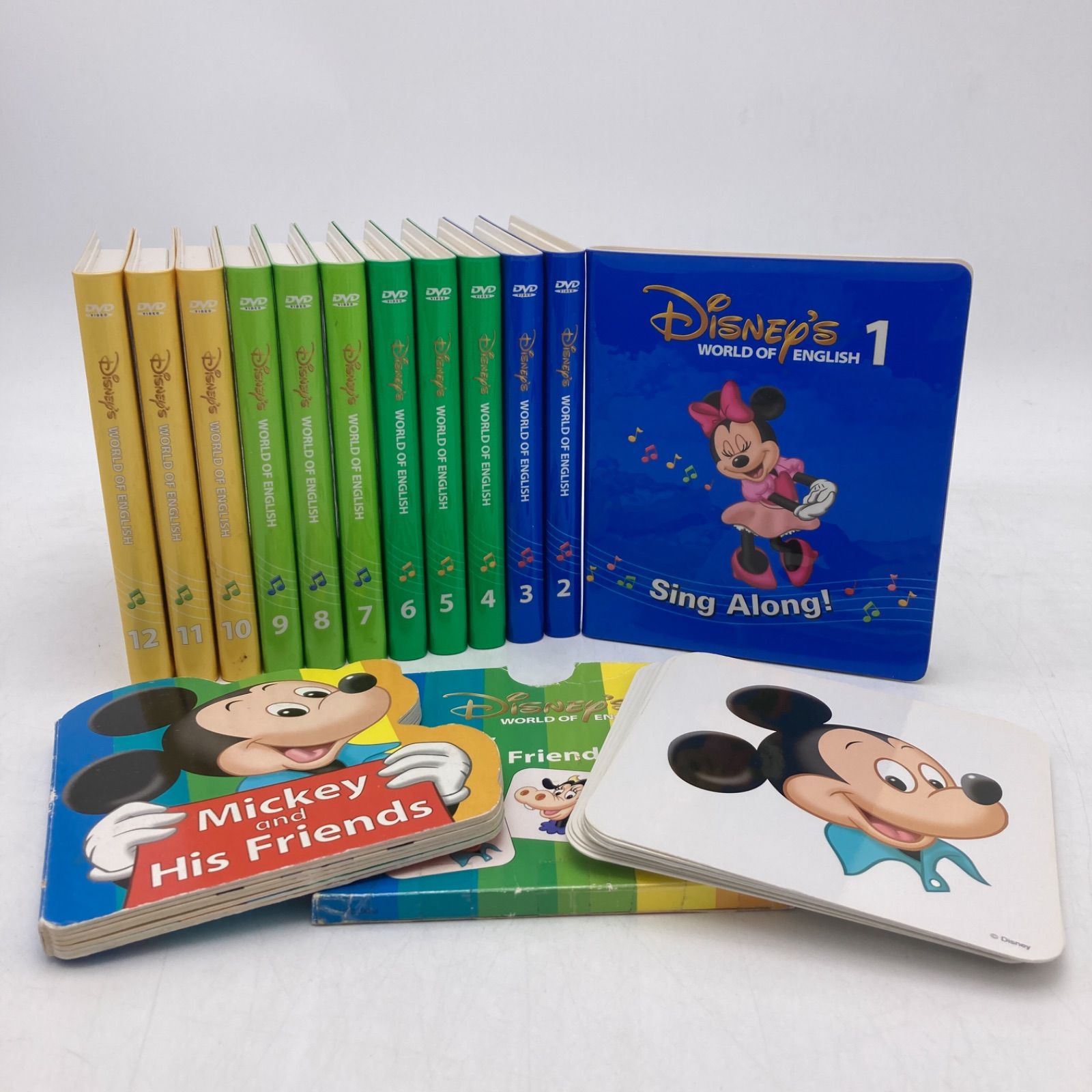シングアロングDVD12枚　新子役　ディズニー英語システム　 303106 シングアロングDVD12枚 新子役 ディズニー英語システム 303106