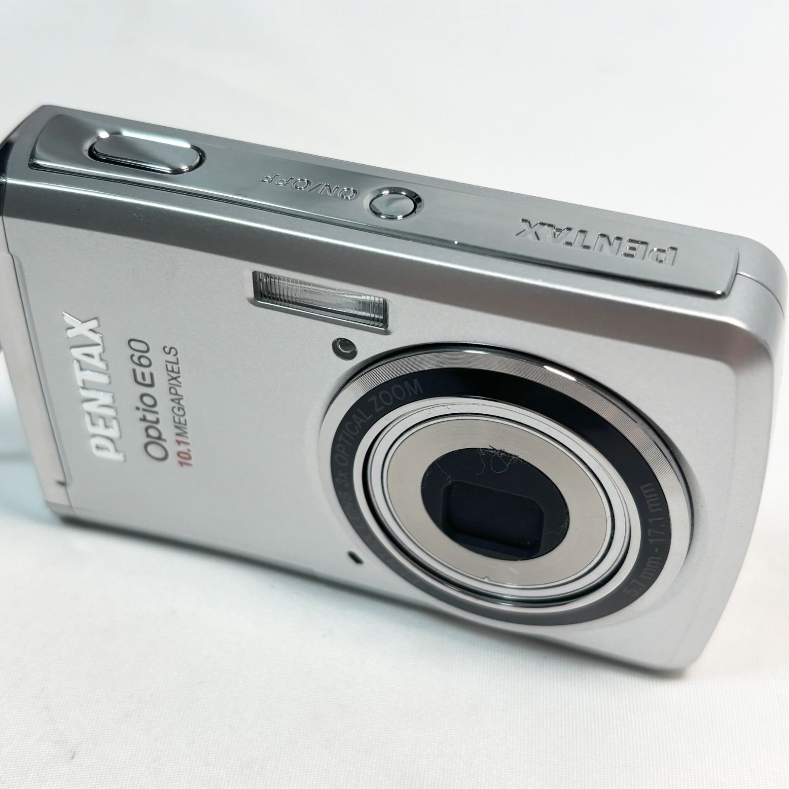 PENTAX Optio E60 シルバー Amazon | PENTAX デジタルカメラ Optio (オプティオ) E60