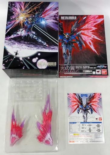 中古】フィギュア METAL BUILD ZGMF-X42S デスティニーガンダム 光の翼