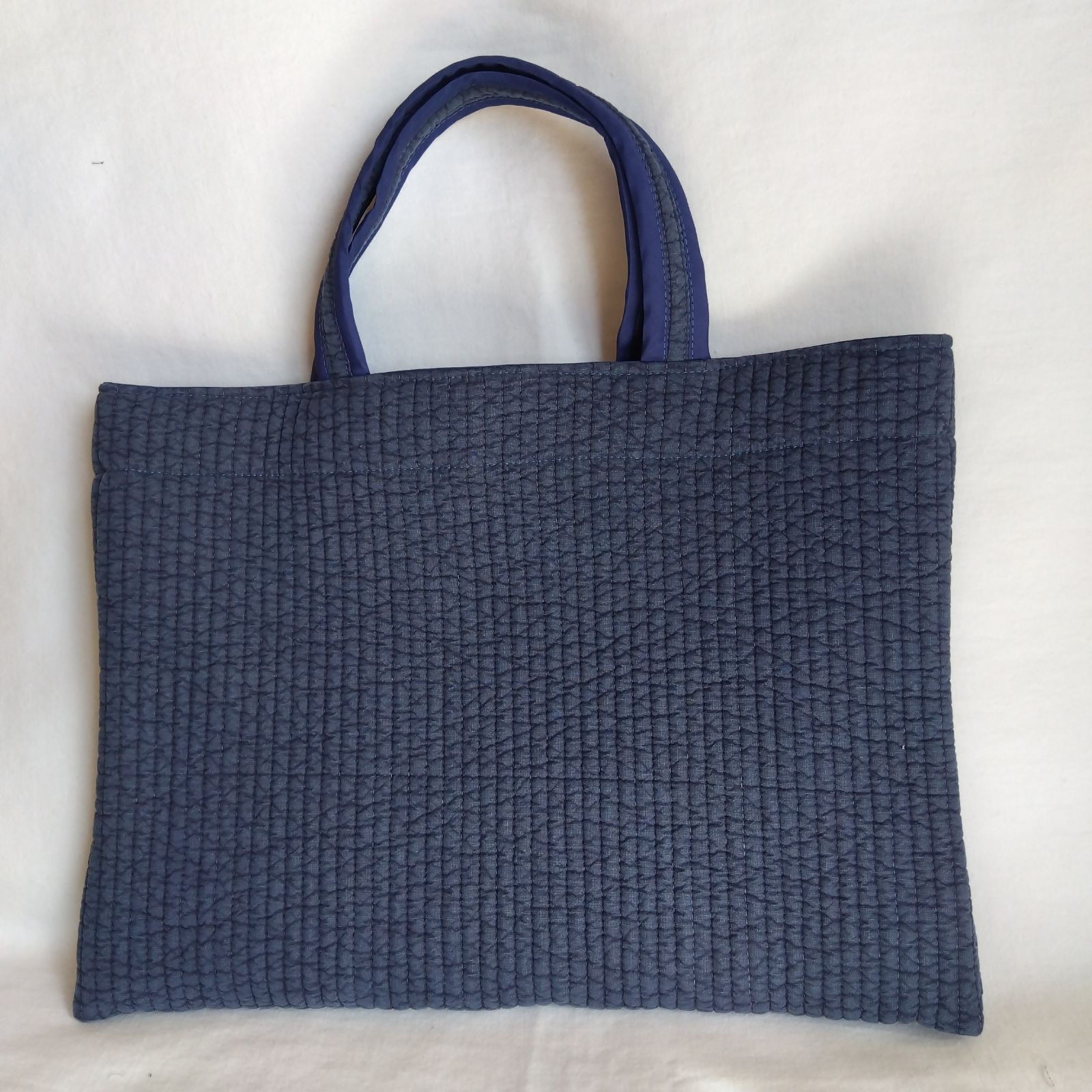 底板ヌビ マグネット☆トートバッグWハンドル☆ ダークグレー