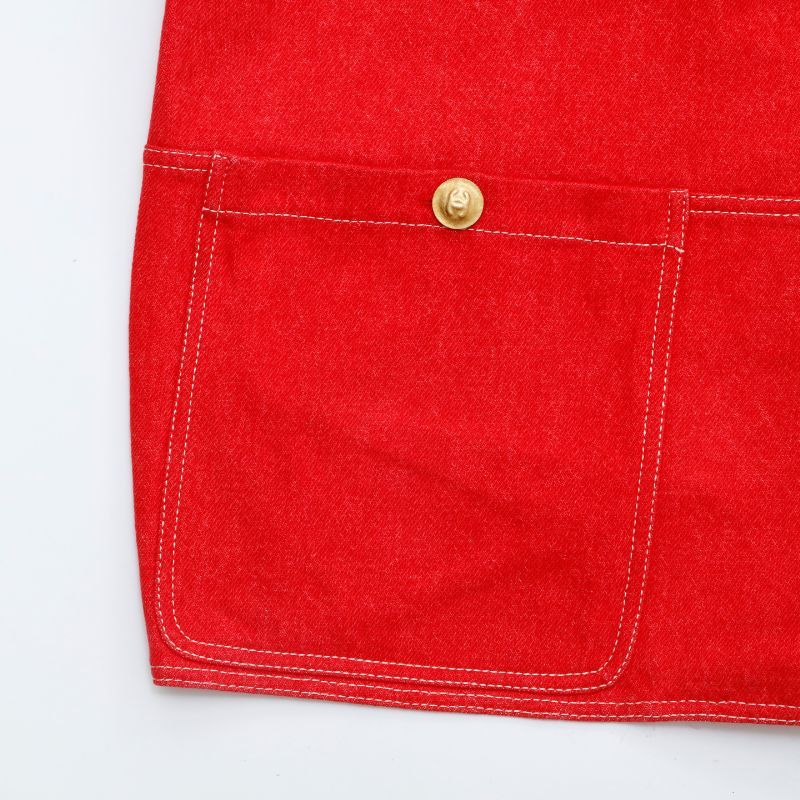 CHANEL シャネル ジャケット ココマークボタン オーバーサイズ デニム  