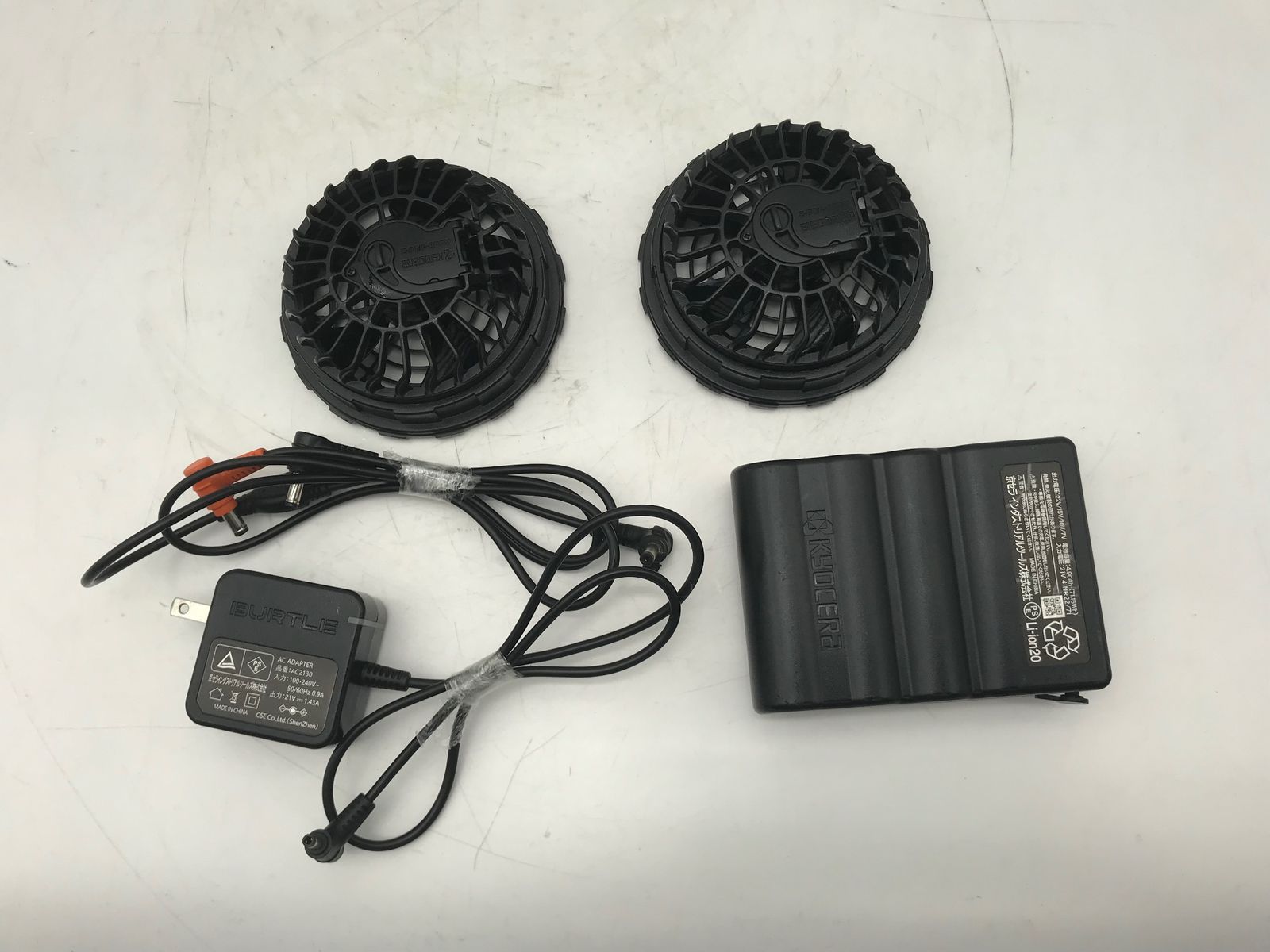 品 BURTLE バートル エアークラフト 22Vファンユニット AC08-1 リチウムイオンバッテリー AC08 セット IT939NB0KA5T エコツール小牧ｲﾝﾀｰ店 M02